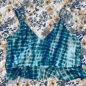 Kortni Jeane Tie Die Swimsuit Top